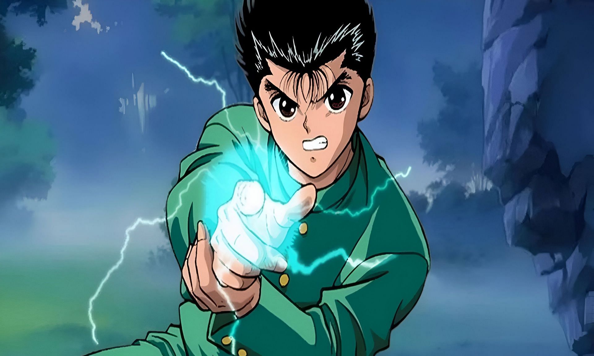 One of the adventurers in anime, Yusuke Urameshi (Image via Studio Pierrot)